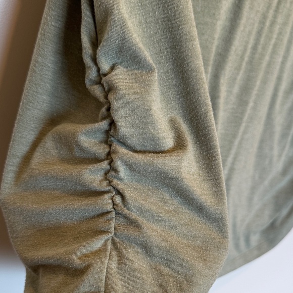 Sonoma Maternity Olive 'Hello Pumpkin' Short Sleeve Tee Size XL - Picture 4 of 6